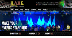 Desktop Screenshot of have.com.au